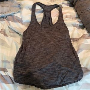 Gray lulu tank